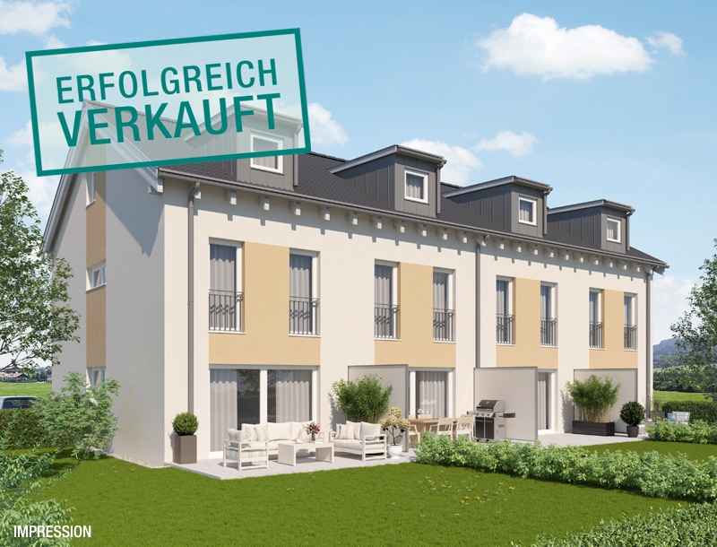 Homestory Doppel / Reihenhäuser ca. 88 bis 90 m² Wfl. + Terrasse