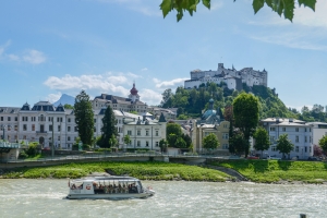 Blick auf die Salzburger Altstadt