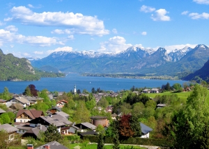 Blick auf St. Gilgen