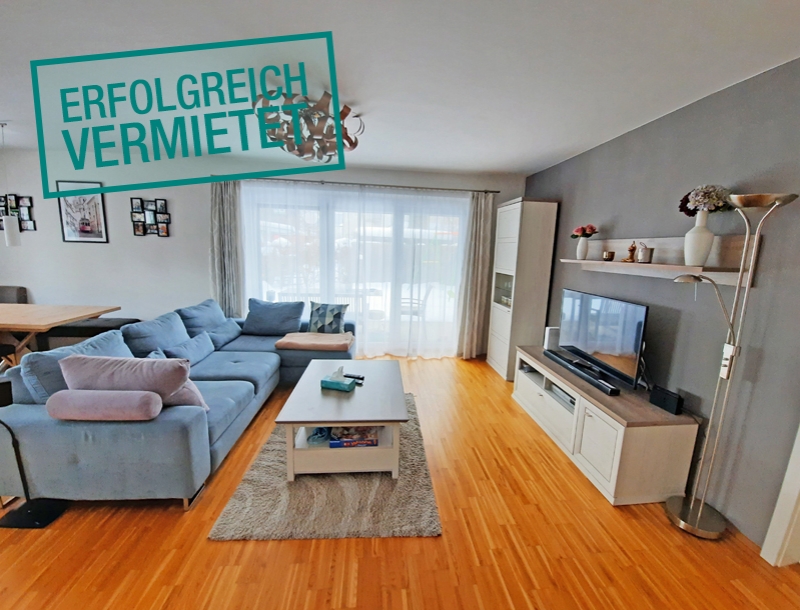 Genießen mit Garten Mietobjekt ca. 80 m² Wfl. + ca. 20 m² Terrasse