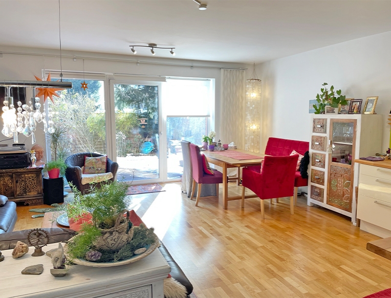 Ein Platz an der Sonne 45 ZimmerWohnung ca. 91 m² Wfl. + ca. 37 m²