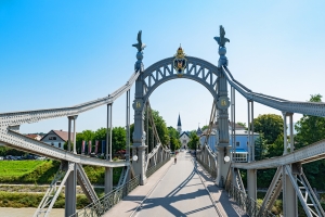 Foto Länderbrücke Oberndorf Laufen