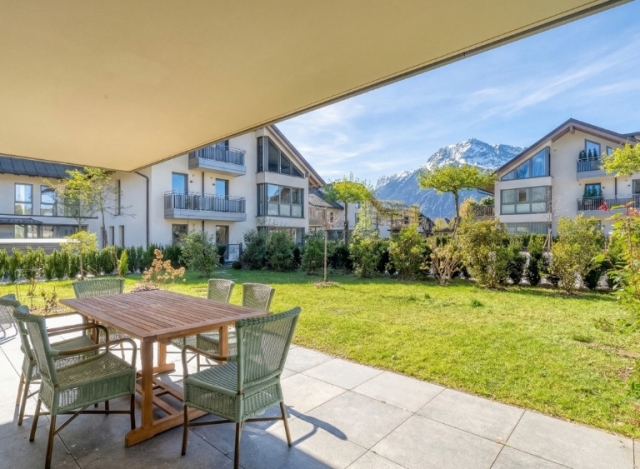 Gartenmaisonette Aquarell